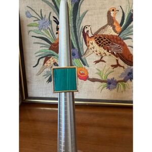 Tory Burch - Statement Ring - Malachite (?) - Sz. 8